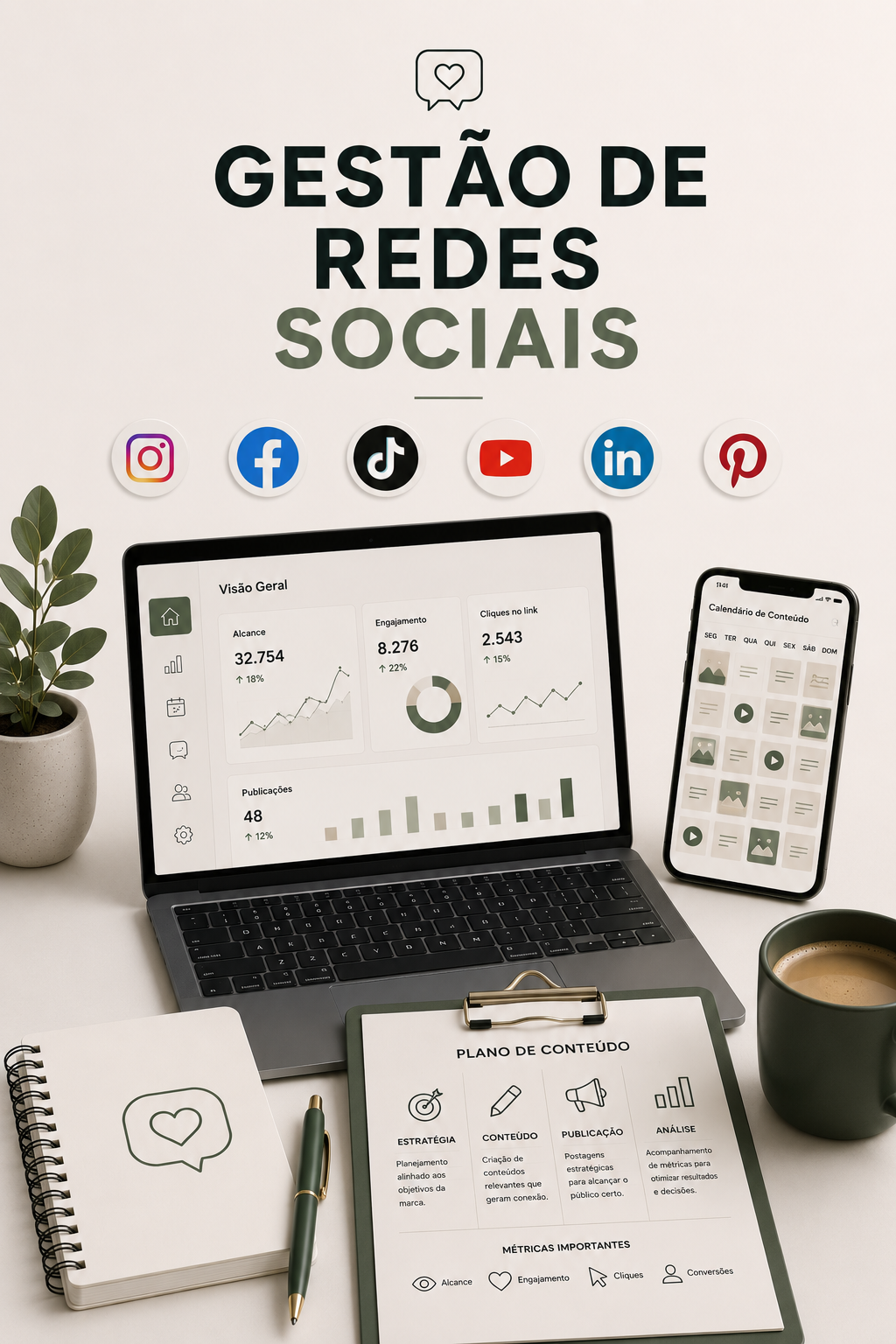 Ambiente criativo para produção de conteúdo digital