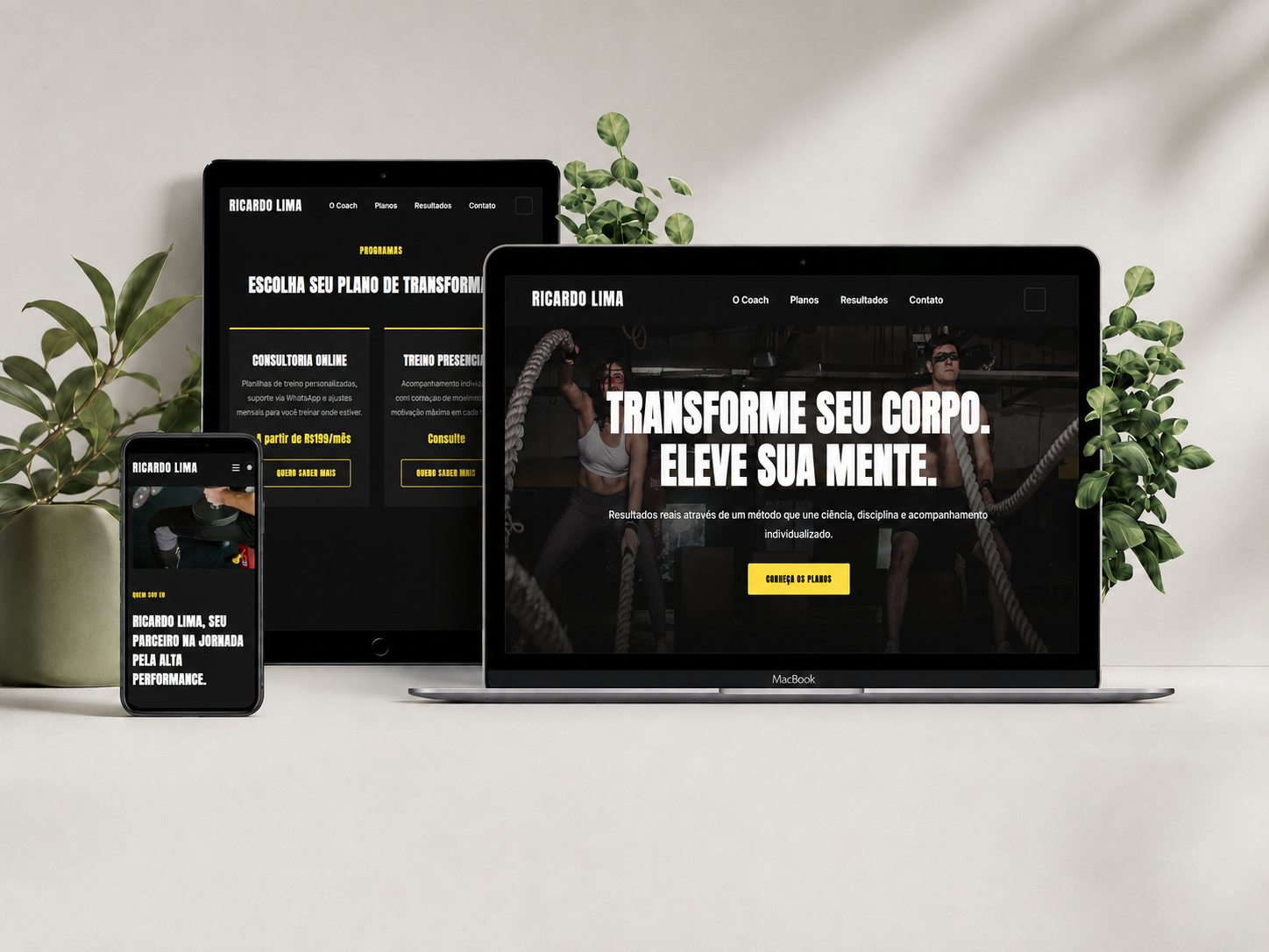Site de coach