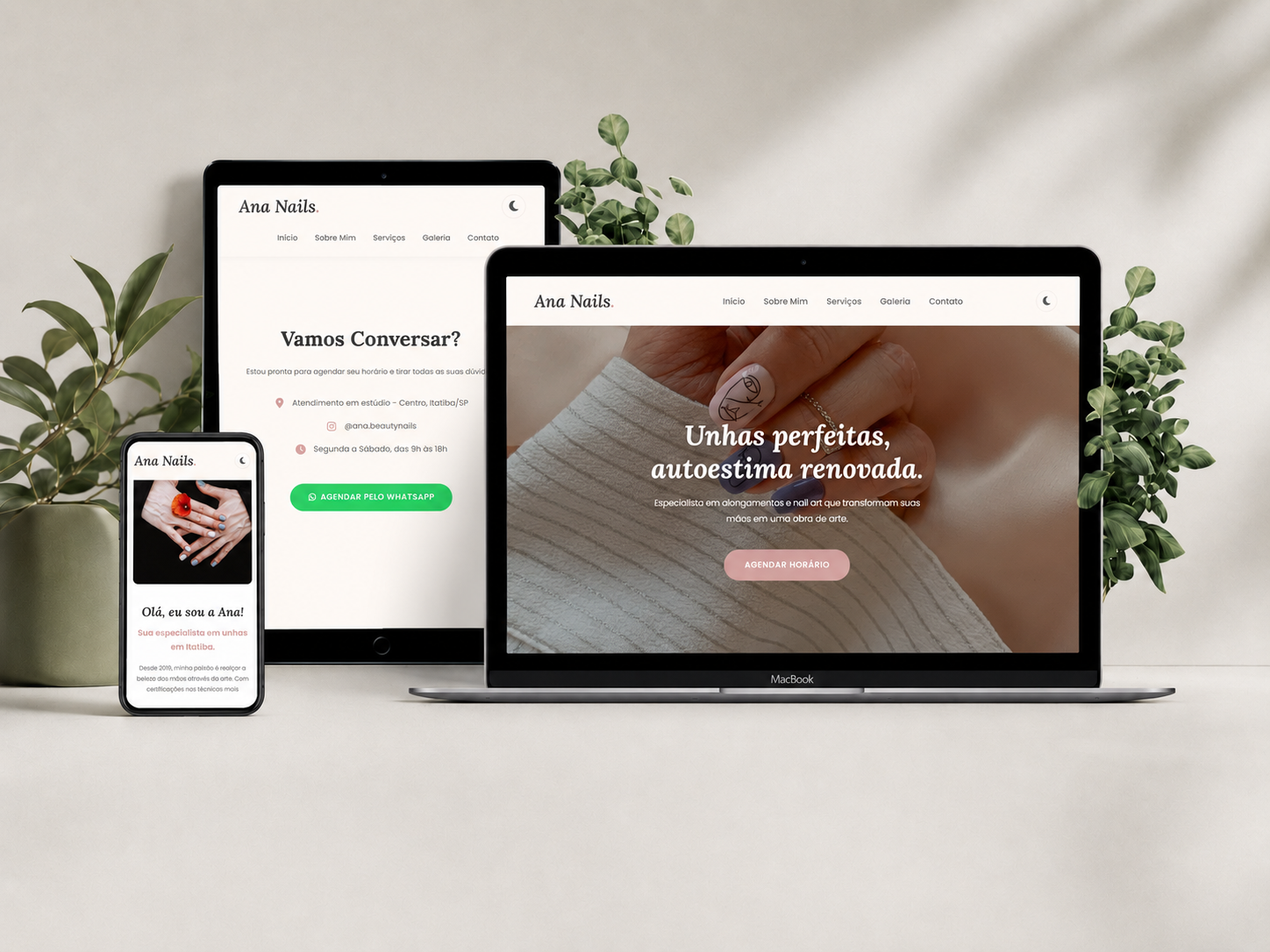 Site para nail designer